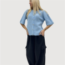 cardigan con manica 3/4 sally